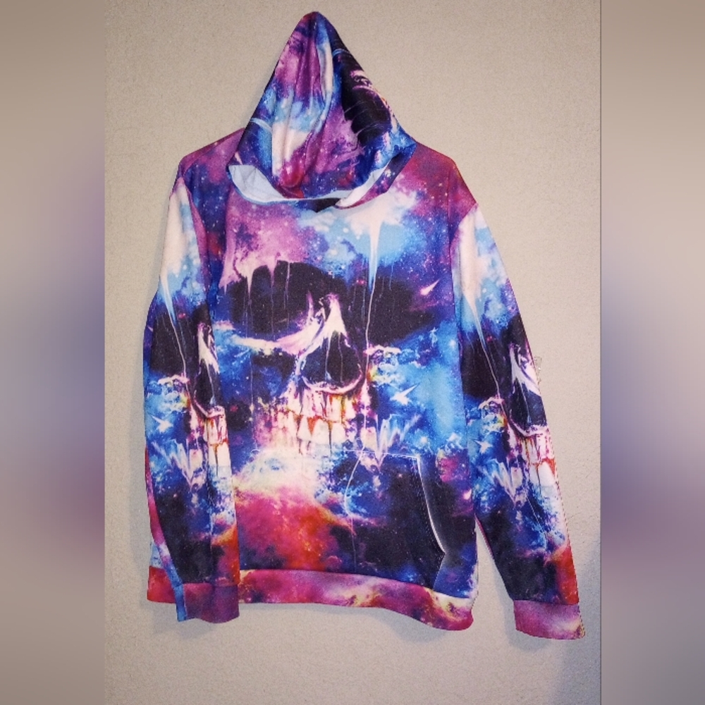 Galaxy Print Hoodie